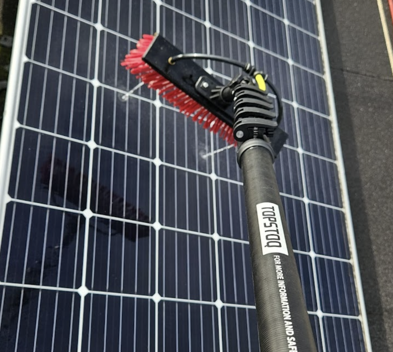 Topstoq carbon telescoopsteel met anti draai vorm 12 meter – 24T carbon: lichtgewicht voor professionele glazenwassers