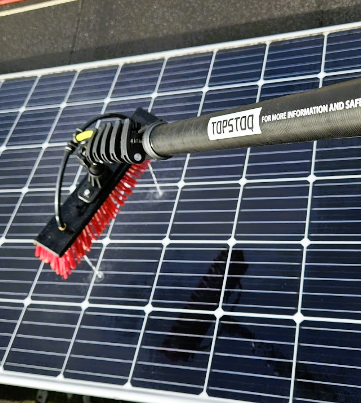 Topstoq carbon telescoopsteel met anti draai vorm 9 meter – 24T carbon: lichtgewicht voor professionele glazenwassers