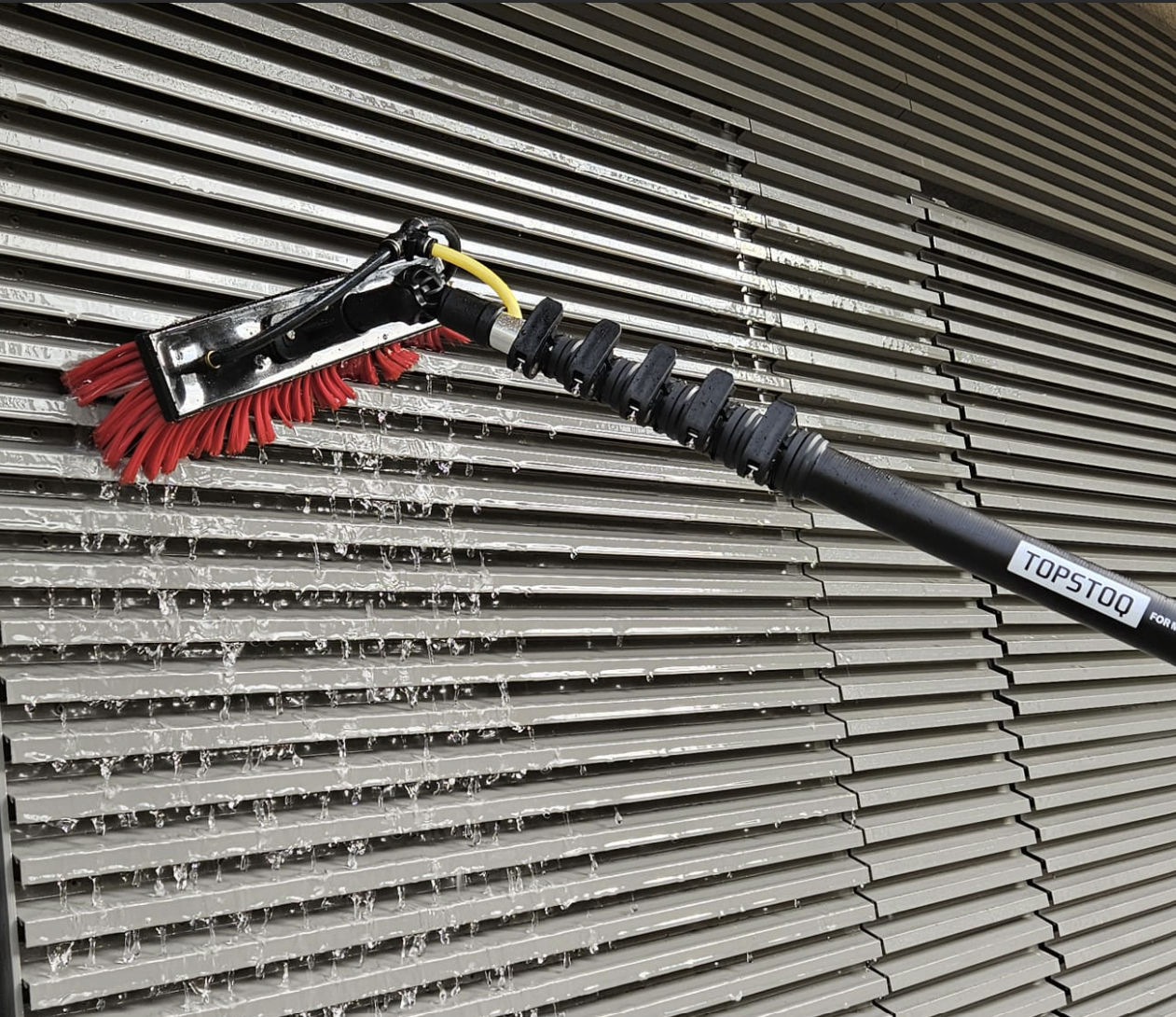 Topstoq carbon telescoopsteel met anti draai vorm 12 meter – 24T carbon: lichtgewicht voor professionele glazenwassers