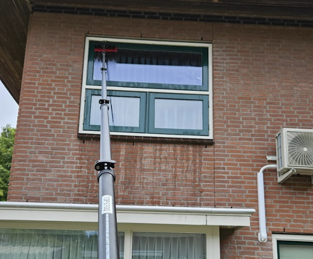 Topstoq carbon telescoopsteel met anti draai vorm 12 meter – 24T carbon: lichtgewicht voor professionele glazenwassers